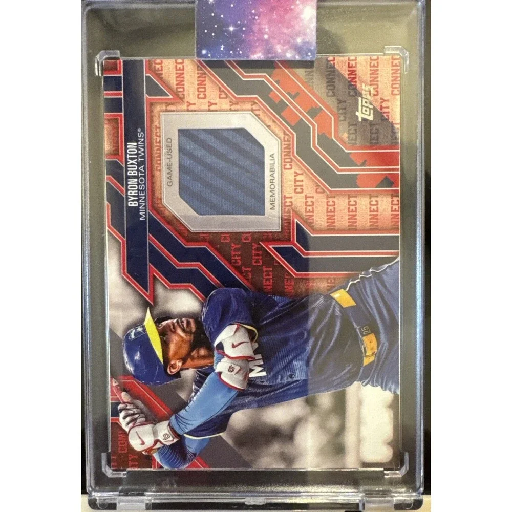 2025 Topps Series One - Byron Buxton  RELIC No. CC-BB GAME USED PATCH